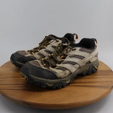 Merrell Men's Sz 7.5 Hiking Moab 2 Ventilator Beige Sneaker Vibram Shoes JO6011