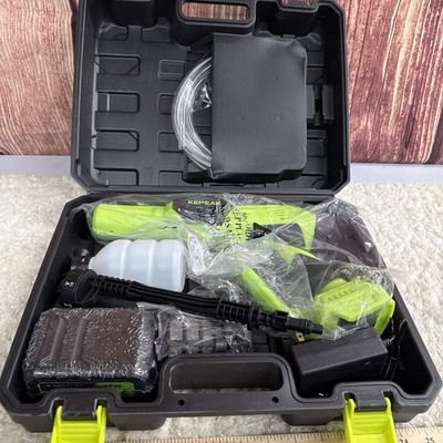 KEPEAK Cordless 1450PSI Portable Power Washer with 6-in-1 Nozzle & Battery