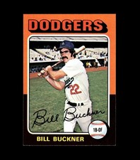 1975 Topps Mini Set-Break #244 Bill Buckner NM-MT OR BETTER *GMCARDS*