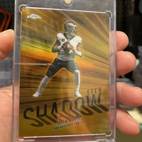 2025 Topps Chrome Jalen Hurts Gold Refractor (RAW)