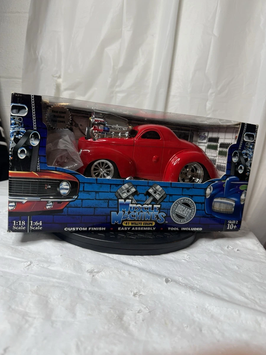Muscle Machines Willys 1:18 Scale Diecast Cars, Trucks & Vans for