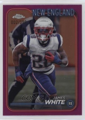 2024 Topps Chrome Magenta Refractor 2/399 James White #127 0h4v
