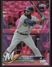 2018 Topps Chrome #7 Eric Thames Pink Refractor