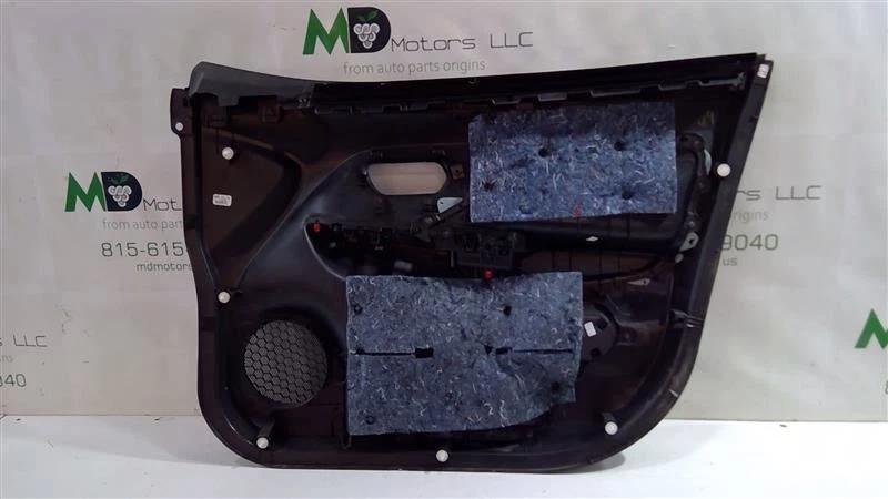 Panel de moldura de puerta delantera izquierda Nissan Versa 2020-2022 OEM 80901-5EF0A Foto 2 de 4