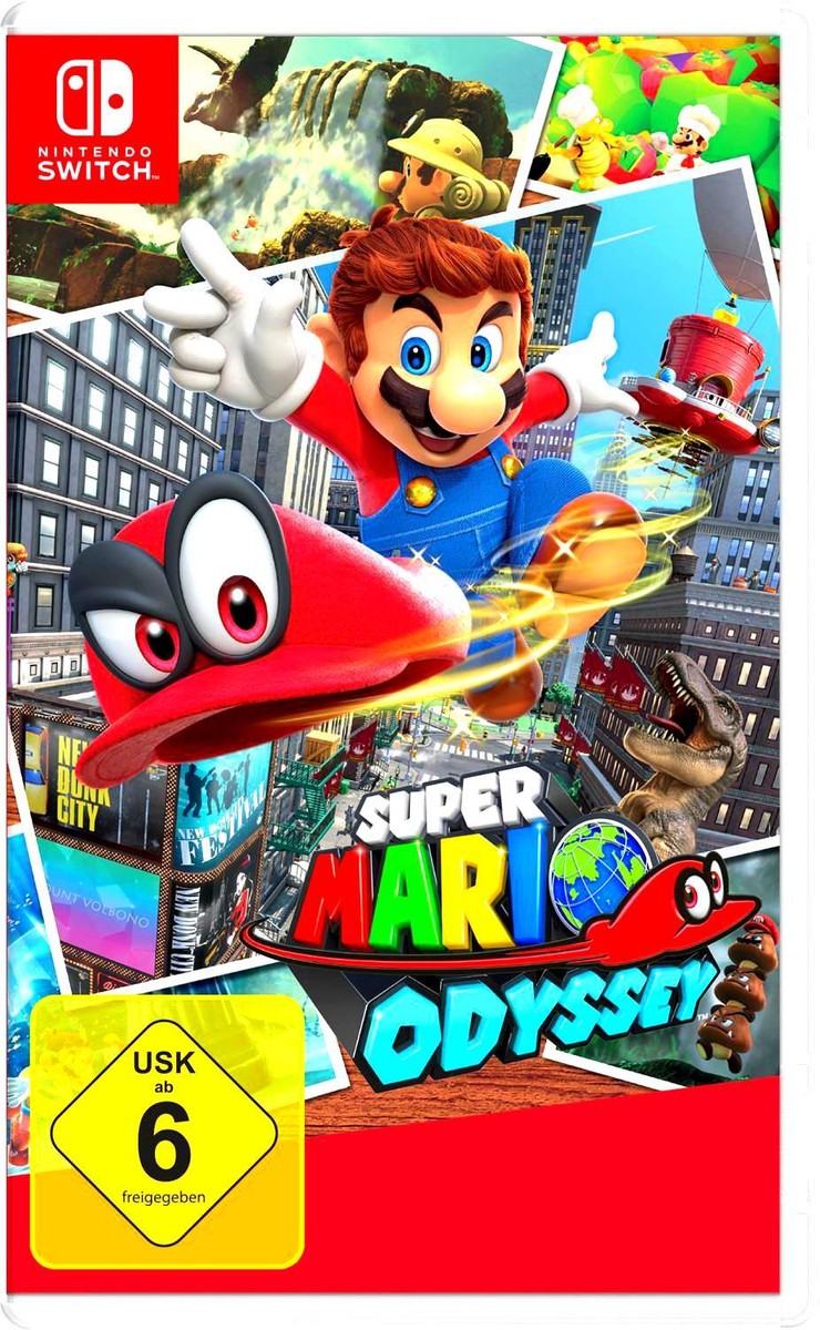 Super Mario Odyssey Nintendo Switch NEU OVP Deutsche USK