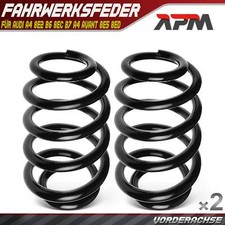 2x Federn Fahrwerksfeder Vorderachse für Audi A4 8E2 B6 8EC B7 A4 Avant 8E5 8ED