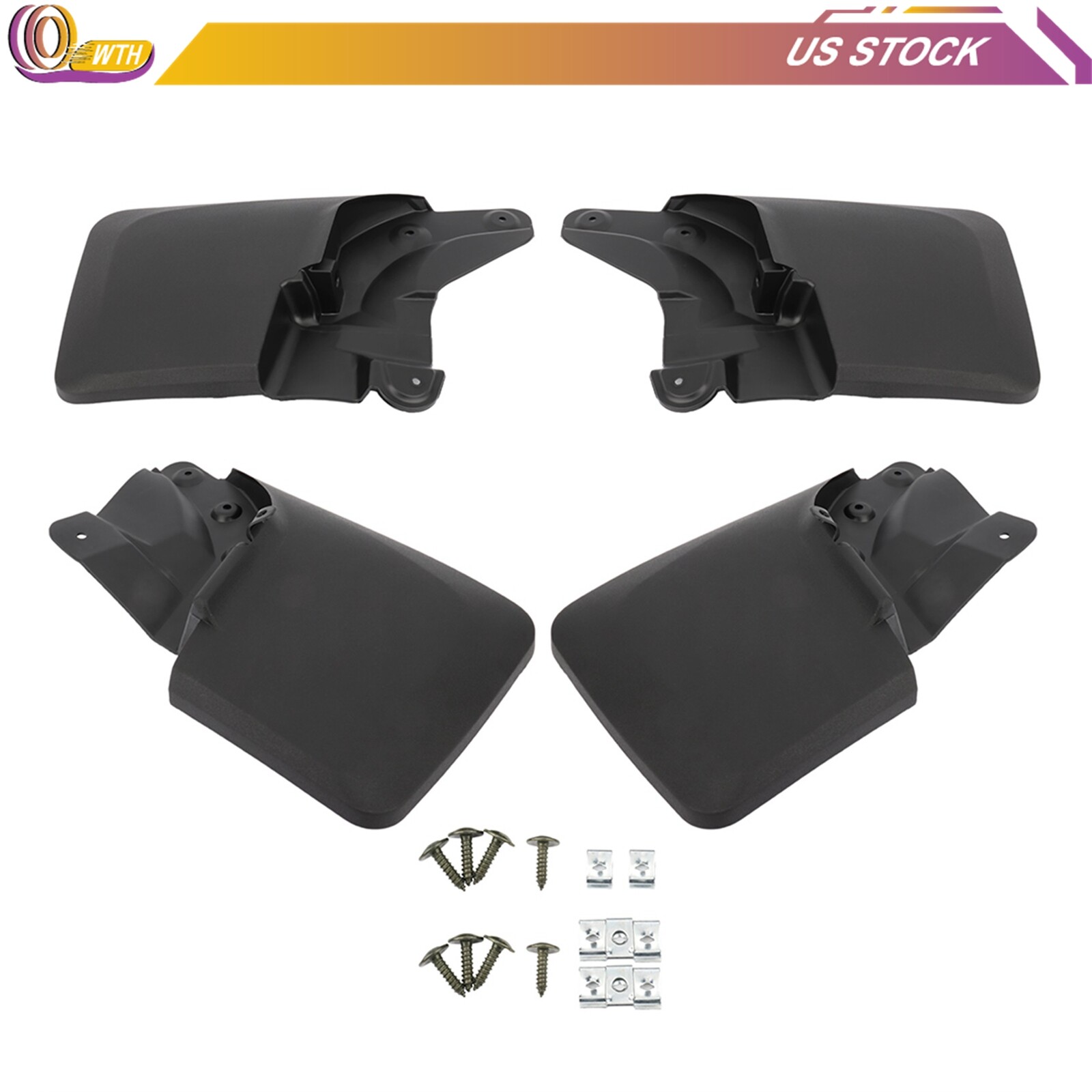 Mud Flaps For 16 17 18 Toyota Tacoma Car Splash Guard Fender Mudguard Fixing Bag-image