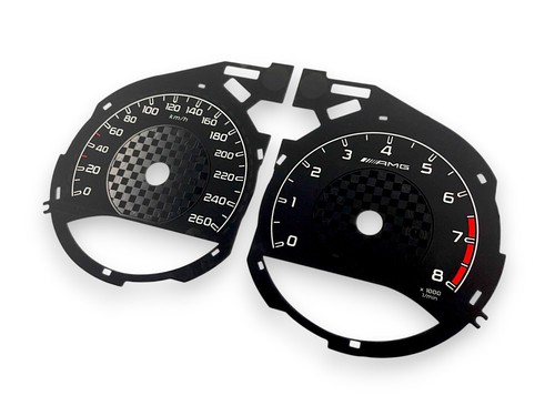 Mercedes C GLC X253 W447 AMG Tachoscheibe Speedometer Cluster Dial Gauge Tacho - Bild 3 von 4