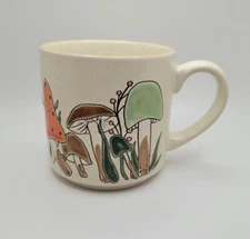 Spectrum Designz MUSHROOMS COFFEE MUG 18 OZ Hand Painted Mushroom Style 2