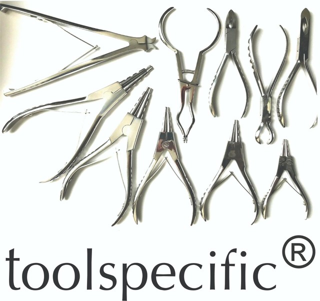 Toolspecific 6" BCR Body Ring Large Opener Opening Pliers Body Piercing