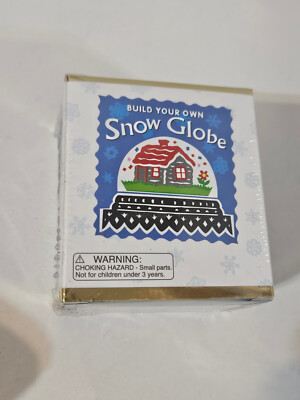 Build your own Snow Globe Mega Mini Kits Runningpress