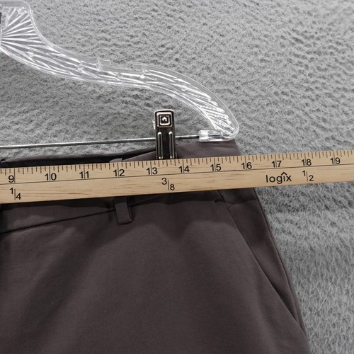 Theory Treeca knöchellange Hose Pants Größe 10 braun Damen Karriere Stretch - Bild 6 von 15
