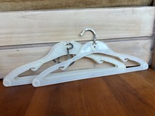 Set of Four 4 MCM vintage clothes travel hangers PrestoLock Co Garfield, NJ