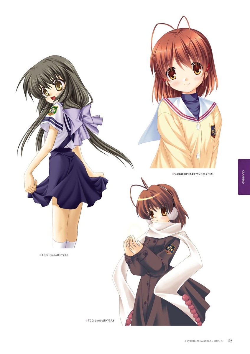Key 20th Anniversary Memorial Art Book Kanon Angel Beats Key 20th Anniversary Memorial Art Book Kanon Angel Beats