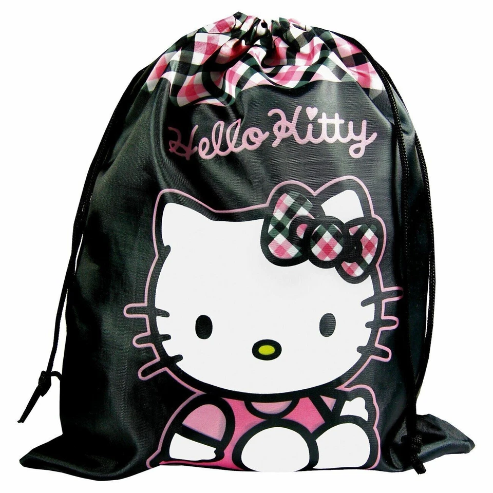 Sac de piscine / sac de natation noir HELLO KITTY pour enfant FILLE - Photo 1/1