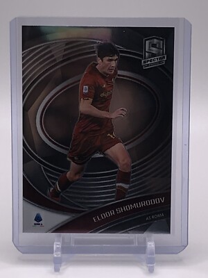 2021-22 Panini Chronicles Soccer Spectra #251 Eldor Shomurodov Serie A Roma