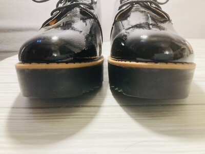 Chinese Laundry Olive Patent Lace-Up Platform Oxfords Chinese Laundry | Shoes | Chinese Laundry Platform Patent  main image 4