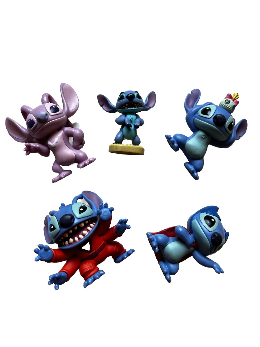 Disney Just Play Lilo & Stitch-Stitch and Scrump, Lot Of 5 Toy