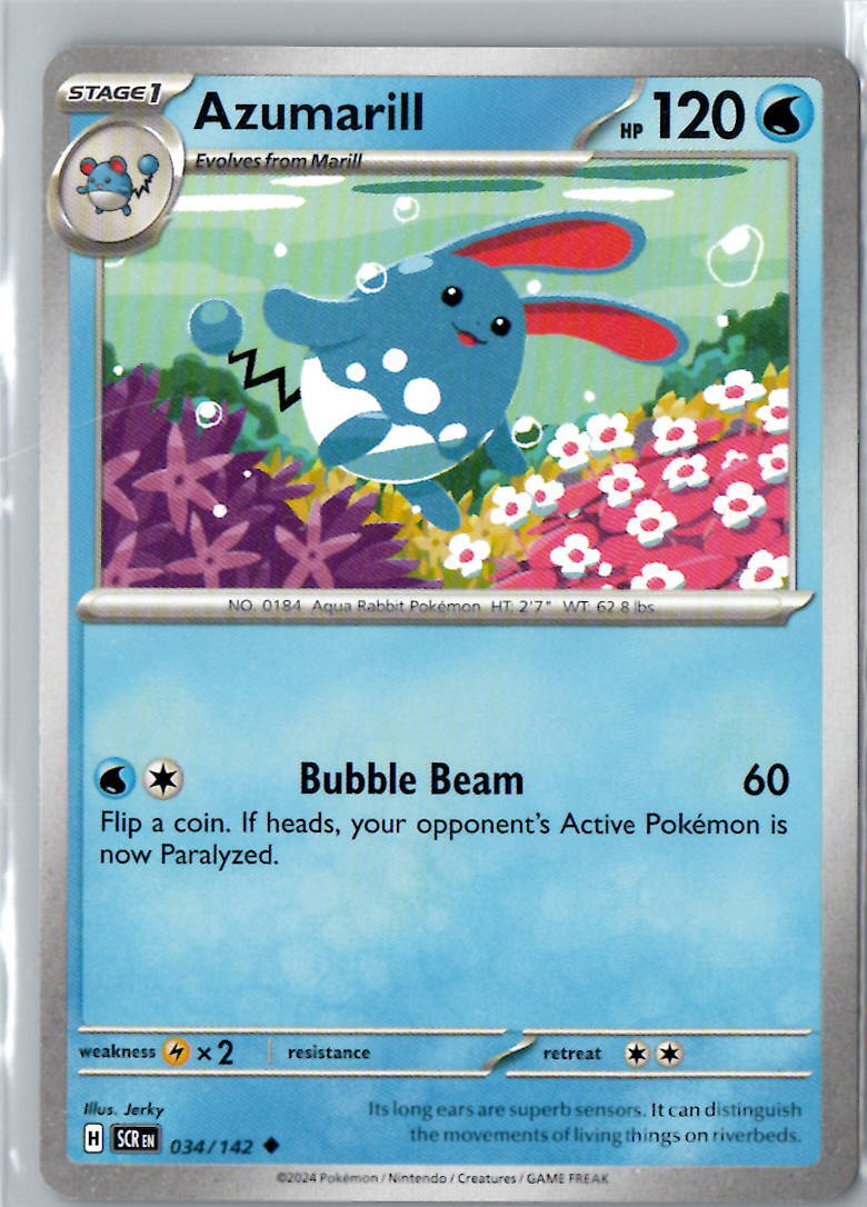 Pokemon TCG Stellar Crown Base Cards NON-Holo - Pick Your Card !!!