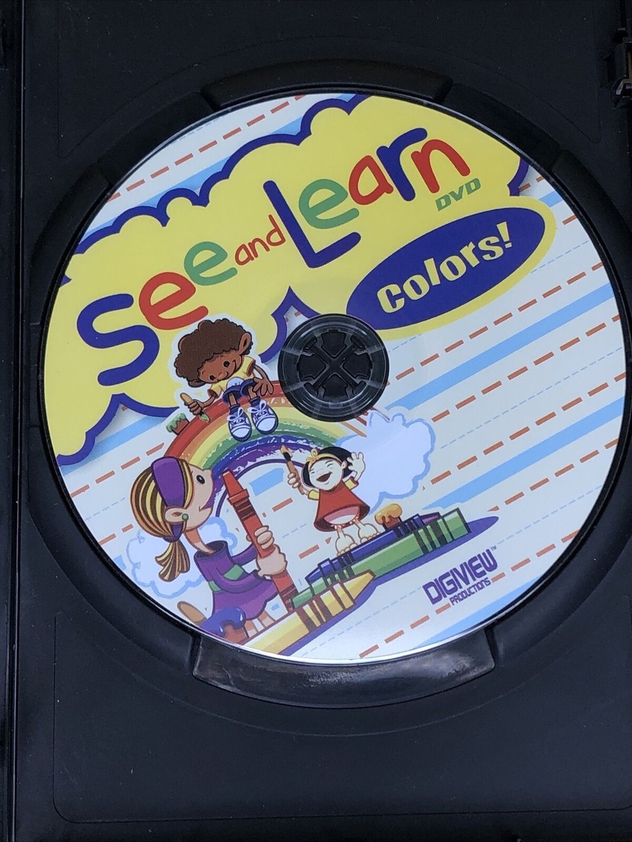 See and Learn - Colors (DVD, 2006) Preschool Kindergarten | eBay