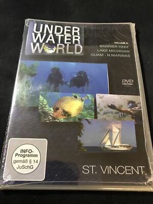 Under Water World Vol. 8 - St. Vincent DVD Neu & Originalverpackt @C12