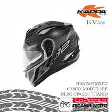 CASCO MODULARE ORLANDO MIXER KAPPA KV32 COLOR NERO OPACO TITANIO MIS.L 60 CM