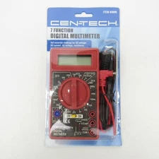 CEN-TECH 7 Function Digital Multimeter 69096 NEW