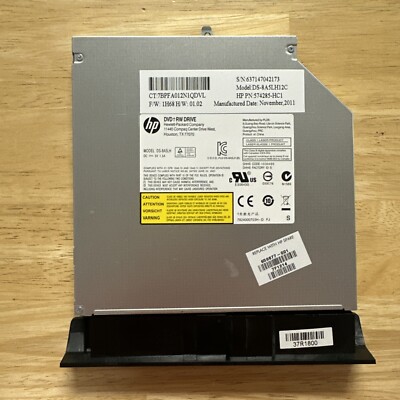 HP GENUINE EliteBook 8560w DVD+-RW SuperMulti DL Combo Drive - 574285-HC1