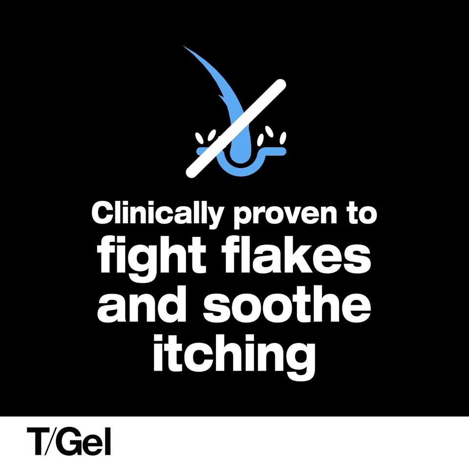 Neutrogena T Gel Therapeutic Anti-Dandruff Shampoo medicated Hair care Treatmen - Image 4 of 4