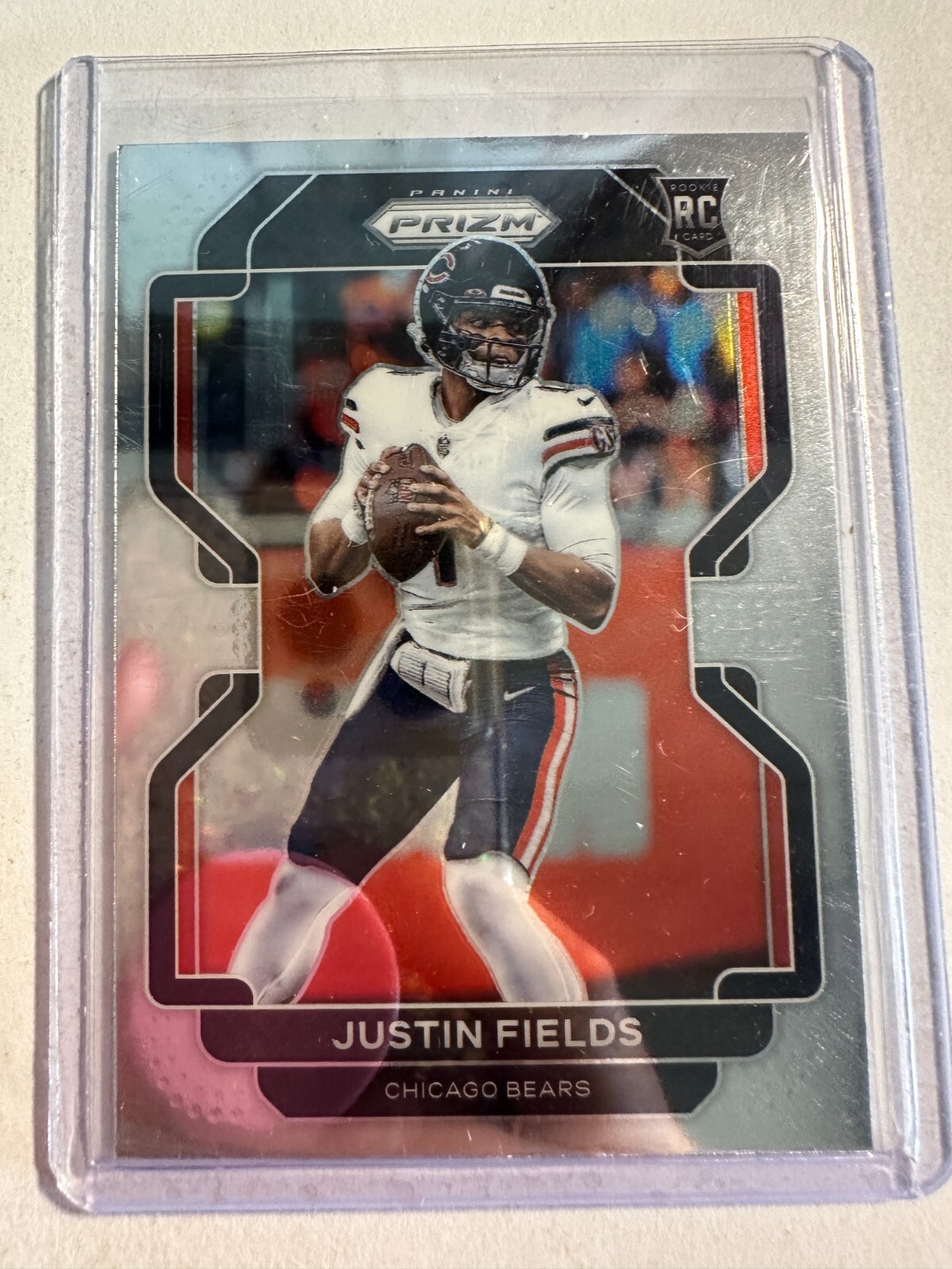 K128,138 - 2021 Panini Prizm #334 Justin Fields RC