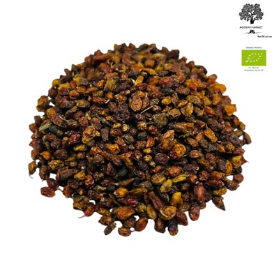 Dried Organic Sea Buckthorn Berries 40g - 1,95kg Hippophae rhamnoides