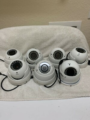 Lot of 7 Varifocal Lens Camera CMT2075 Turret Camera