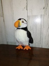 Kipmik Puffin Plush Bird 8" Realistic