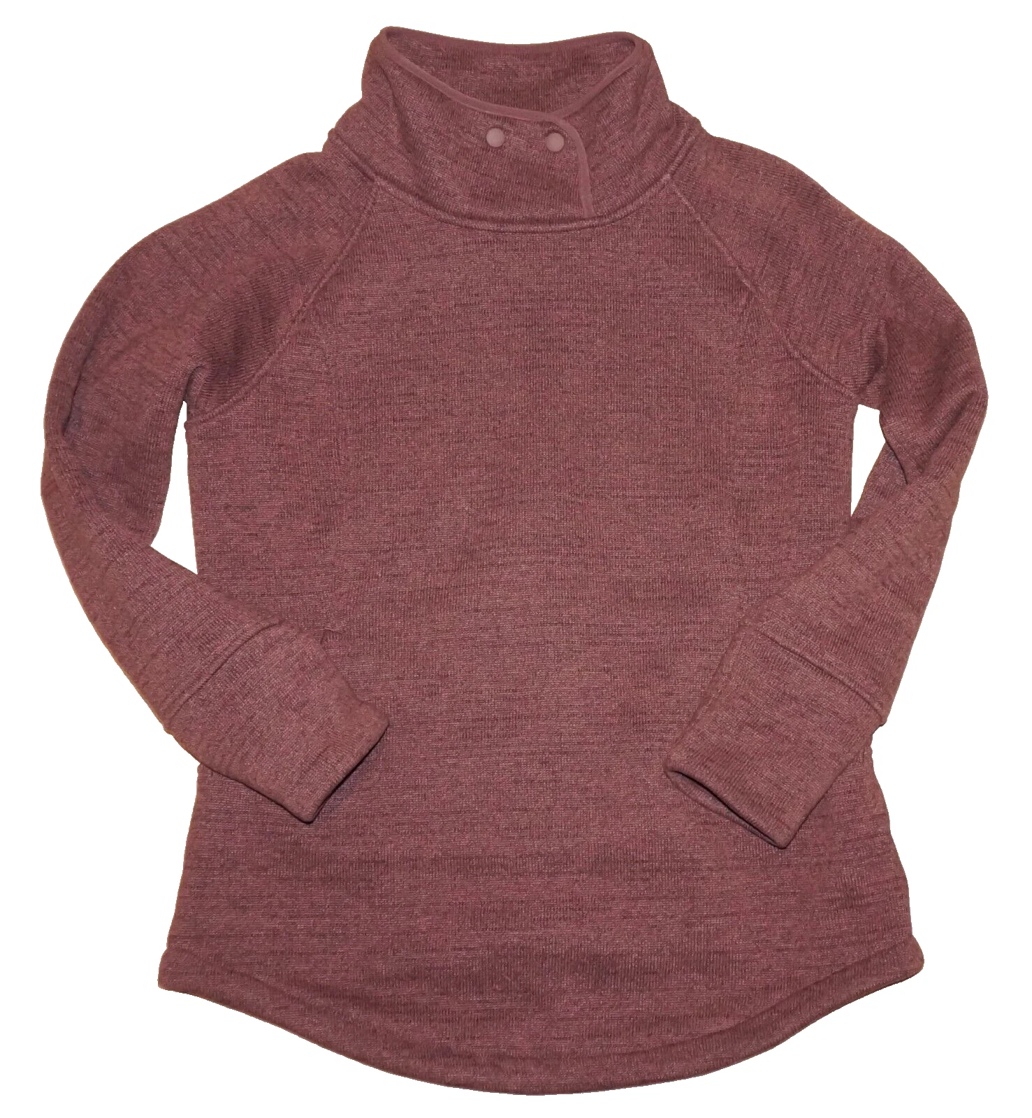 prana desert-rose tri thermal threads pullover shirt