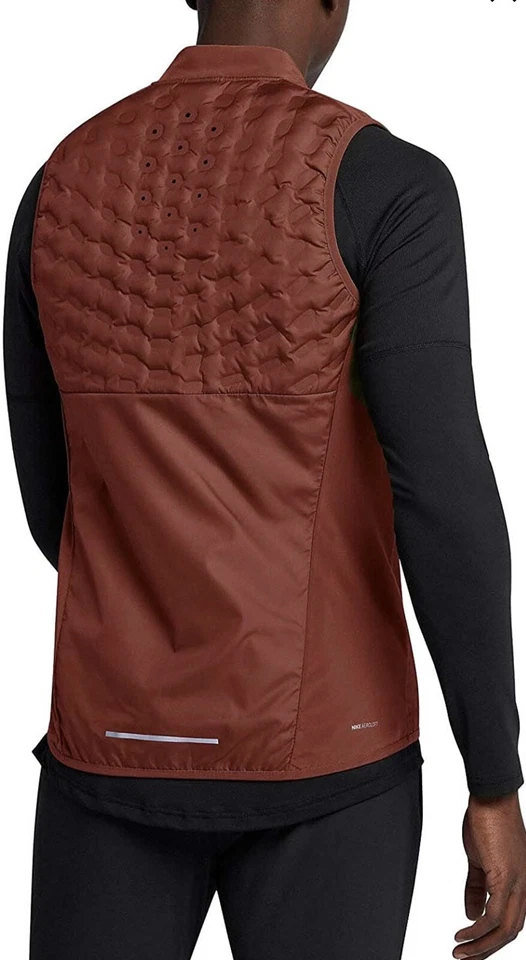 Nike Aeroloft Running Vest Blue Size Large Mens 928501-642 - Image 2 of 2