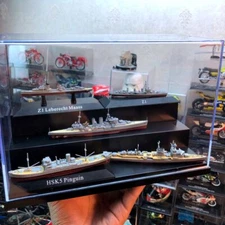 1:1250 World War II Navy Destroyer Cruiser Battleship Military Model 22 Types