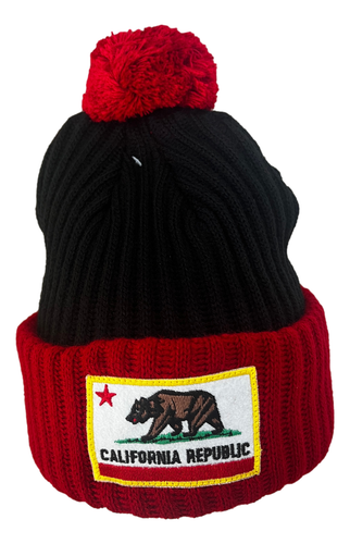 Cappello snowboard berretto sci berretto sci invernale caldo spesso California Republic Cali Life - Foto 21 di 29