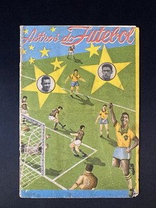 1963 Astros do Futebol Album Cover with Pele and Garrincha