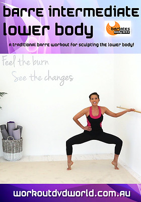 Barre Workout EXERCISE DVD Barlates Body Blitz BARRE