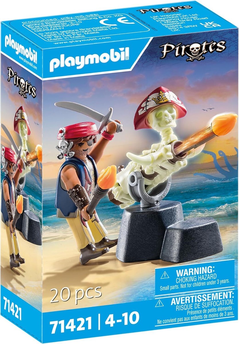 Playmobil Cannoniere dei pirati, azione/avventura, anni