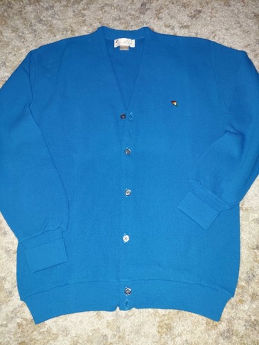 Vintage Arnold Palmer Blue 100% Orlon 