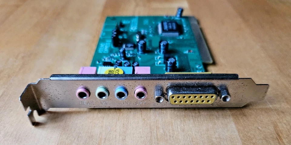 ASOUND EXPRESS II CRYSTAL - PCI SOUND CARD - CS4281-CM ATALHCO128 - FREE UK P&P - Image 2 of 3