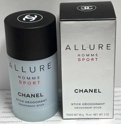Chanel Allure Homme Sport 2.oz / 75 ml Deodorant Sticks NEW WITH BOX