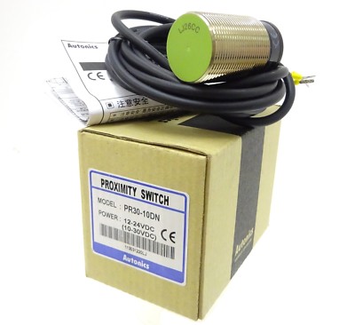 AUTONICS PR30-10DN Proximity Switch Sensor Näherungsschalter 12-24VDC UNUSED
