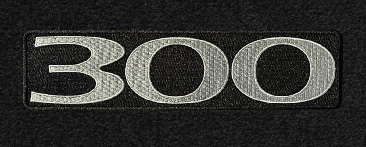 Lloyd Mats Velourtex Front Floor Mats – Chrysler Wings Emblem, Custom Fit 2011-2023