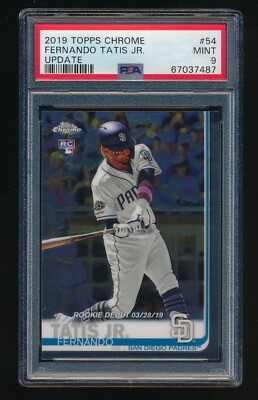 2019 Topps Stadium Club タティス 直筆サイン Auto