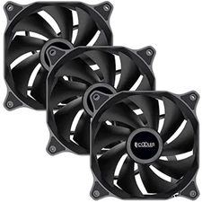 PCCOOLER VS1212LS-ND00-120mm Case Fan 3 Pack Dark Night Series (IL/RT6-19656-...