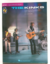 The Kinks: Guitar Signature Licks (Tab) Book & CD Dave Rubin