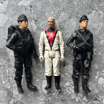 Action Force SAS Commando ''STAKEOUT'' Figur + Rucksack + Baron Iron Blood 1983