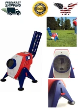 Pitching Machine Plastic Baseball For Kids Batting Practice Adjustable Speeds